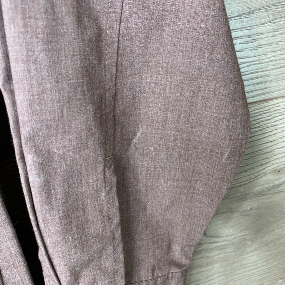 Woolrich Womens Long Sleeve Button-Up Shirt Brown L 65% Cotton/35% Polyester Cla - Picture 9 of 9